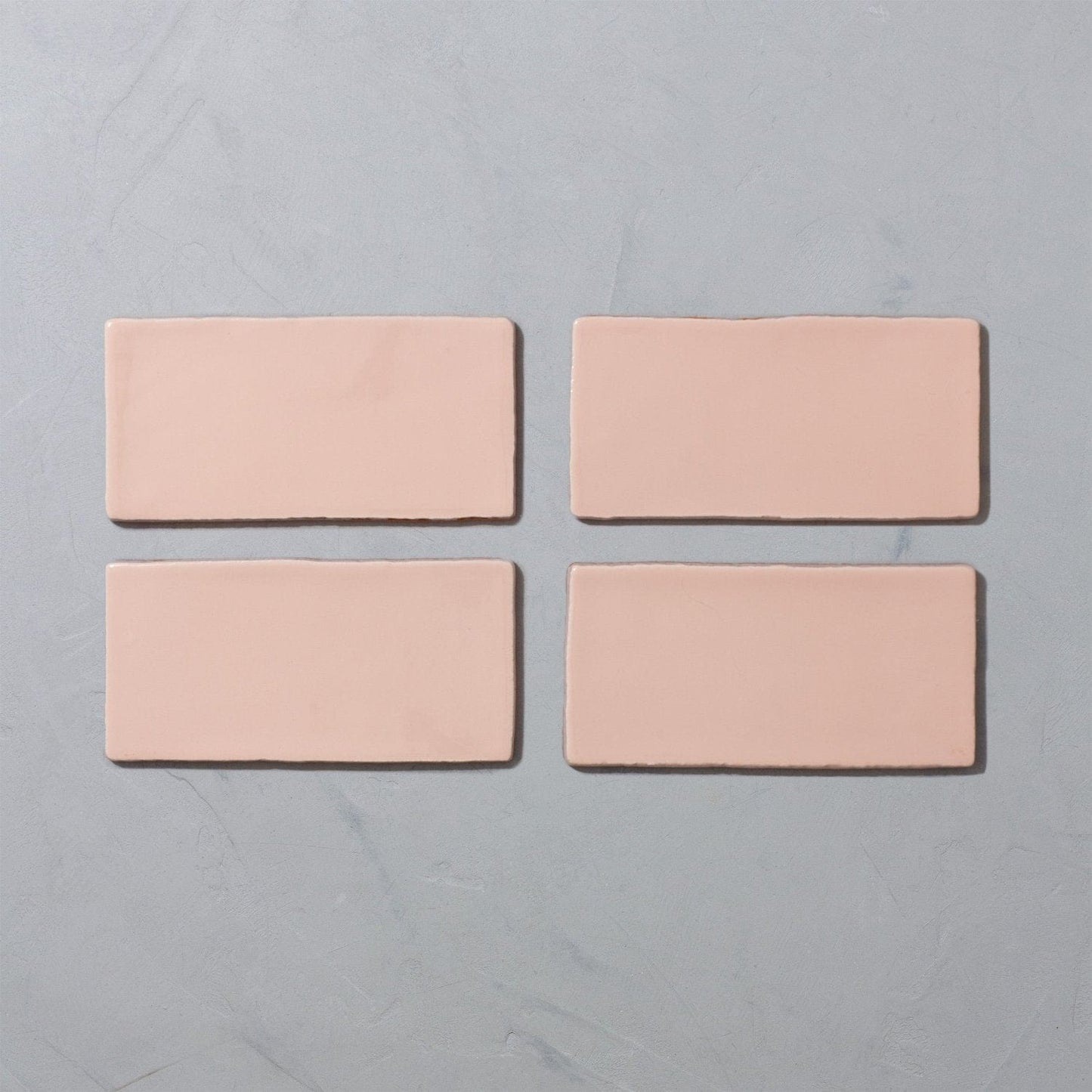 Blush Glazed Metro Tile