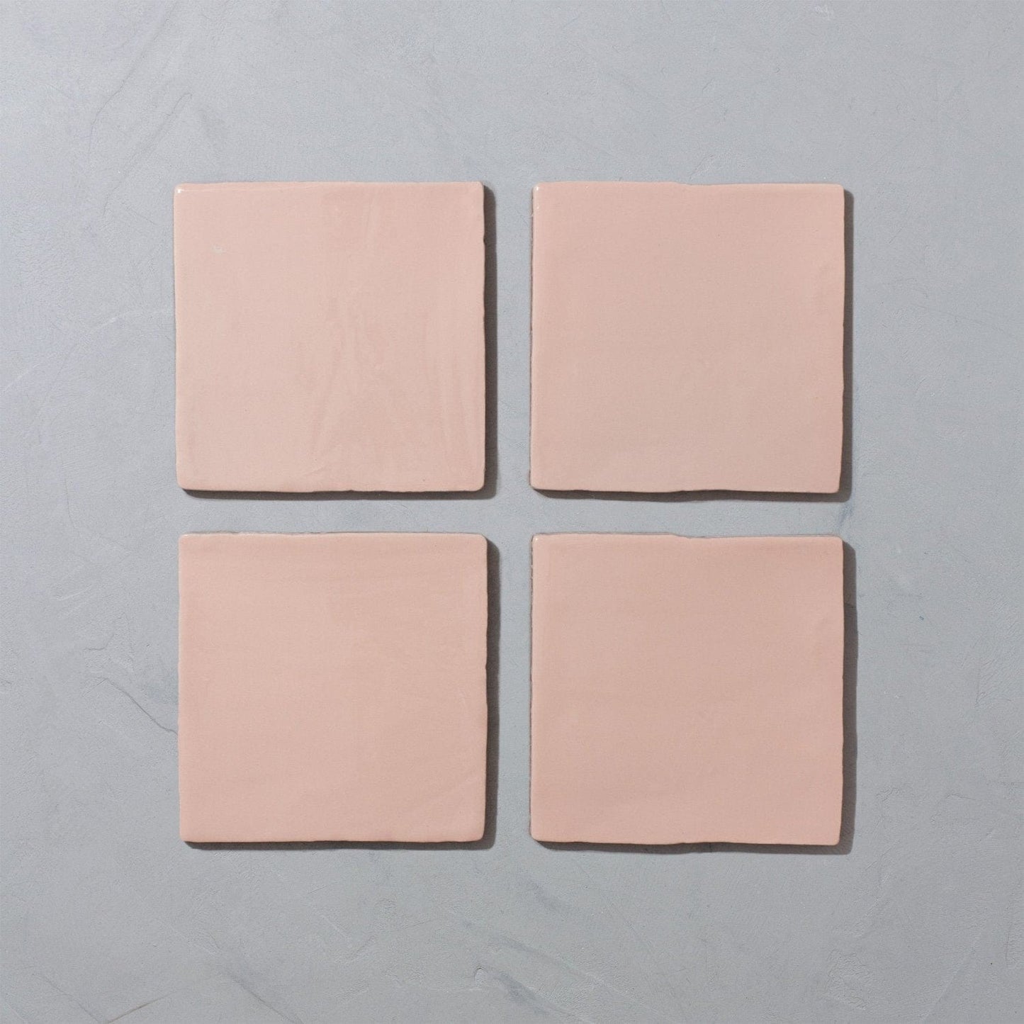 Blush Glazed Square Tile