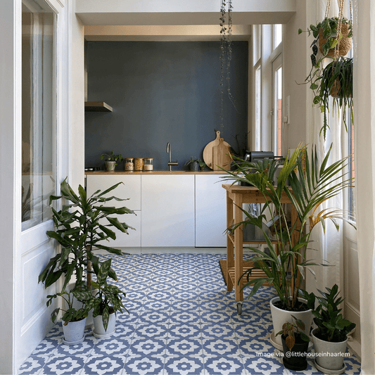Blue Santona Tile