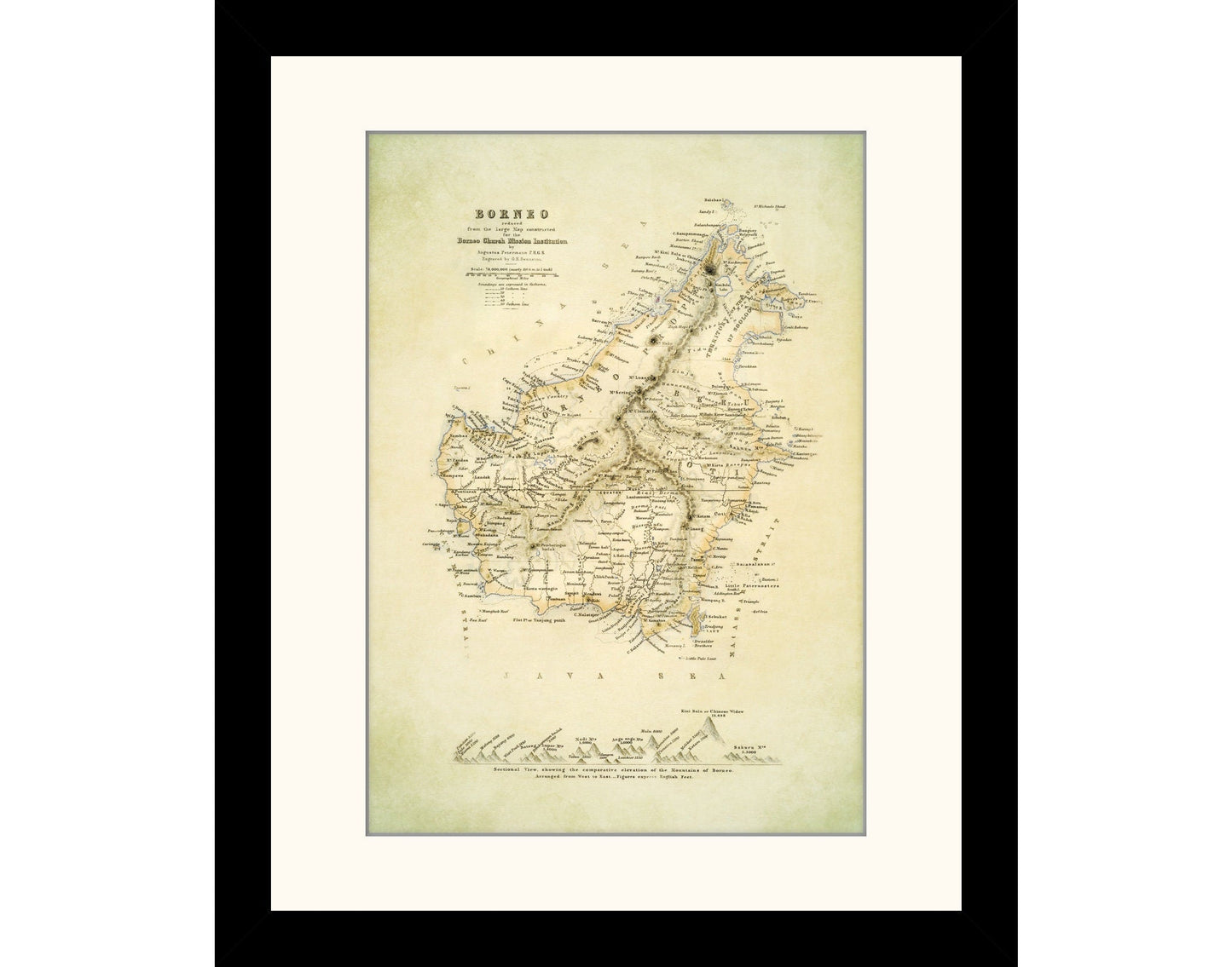Borneo Map