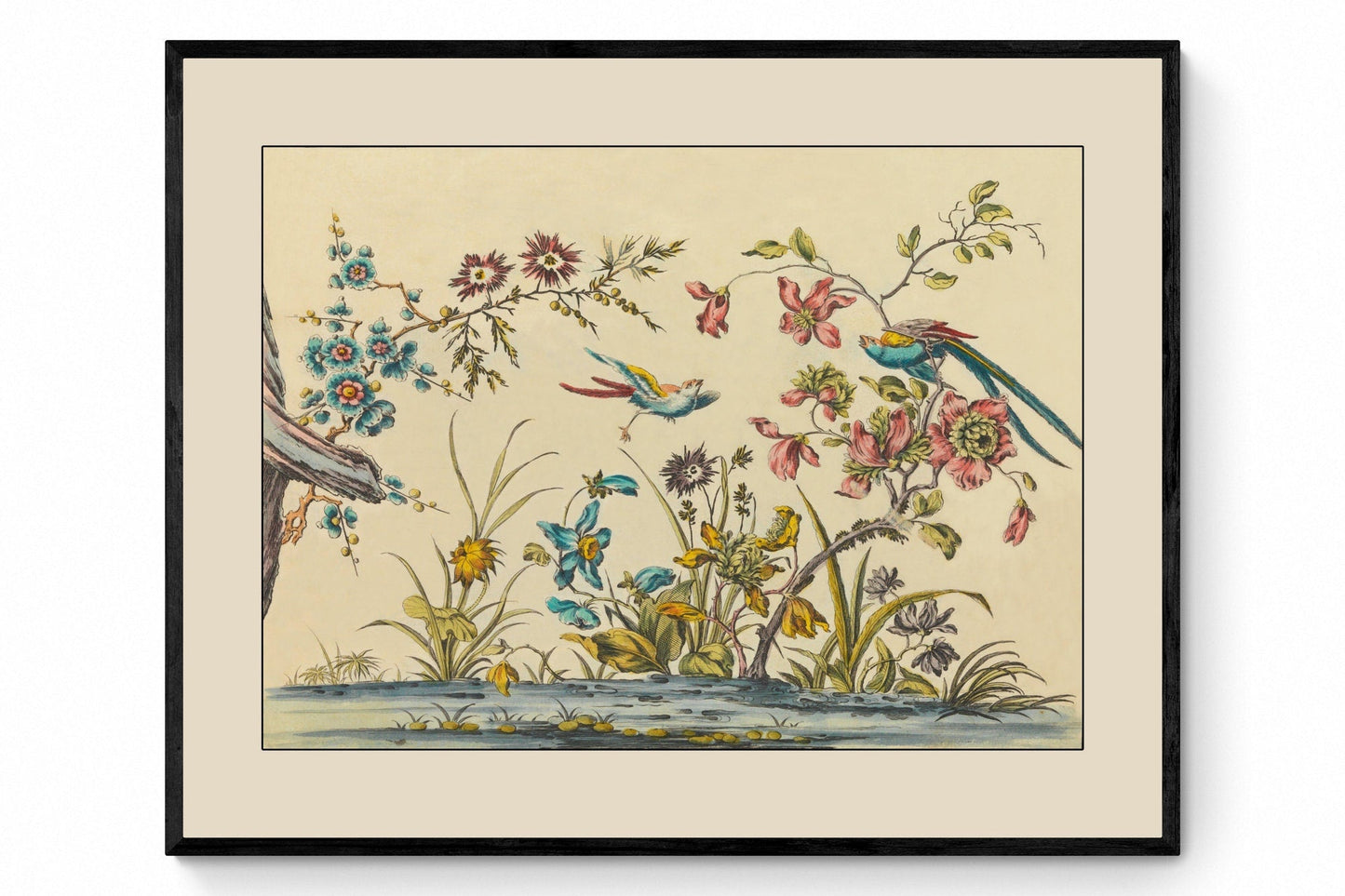 Botanical Bird Print