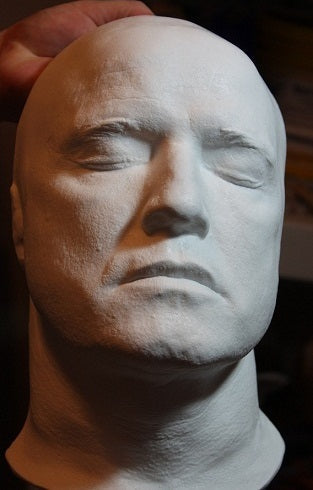 Brando, Marlon Brando (older) life mask / life cast