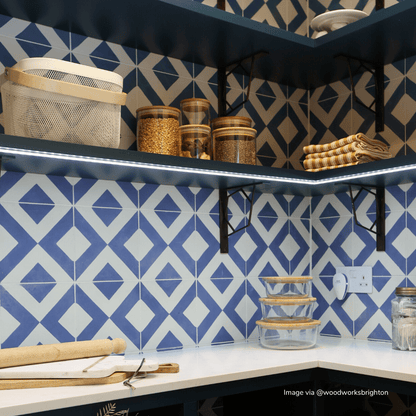 Blue Vigo Tile