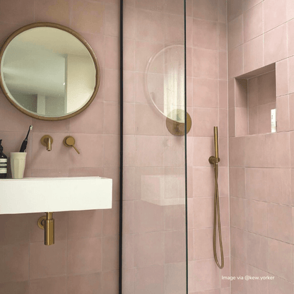 Blush Square Tile