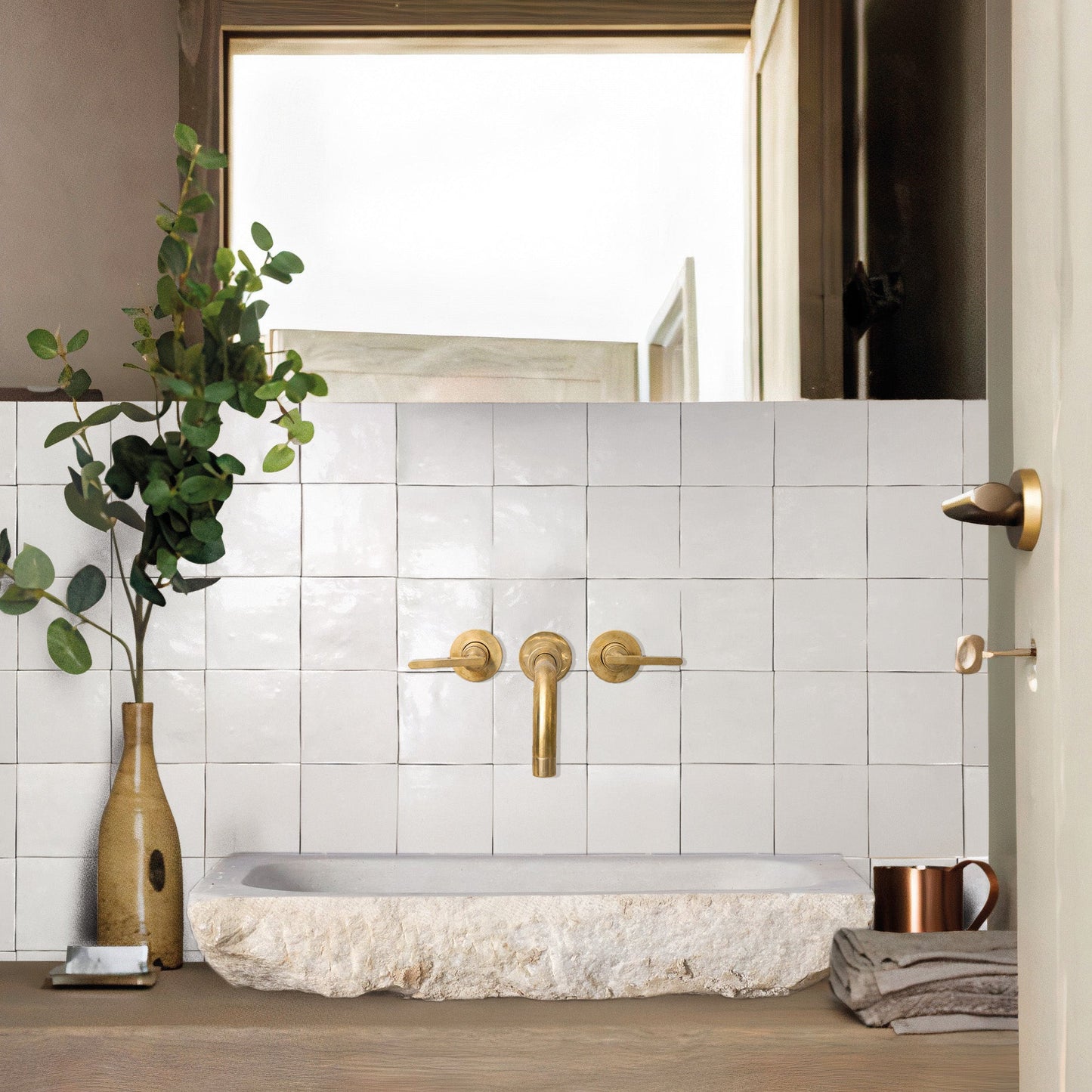 Brighton Stone Ceramic Zellige