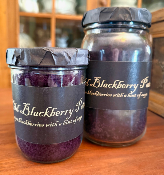 #BLWBP WILD BLACKBERRY PATCH Jar Candle By Black Label Candles