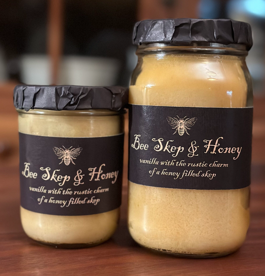 #BLBSH BEE SKEP & HONEY Jar Candle By Black Label Candles