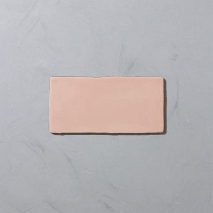 Blush Glazed Metro Tile
