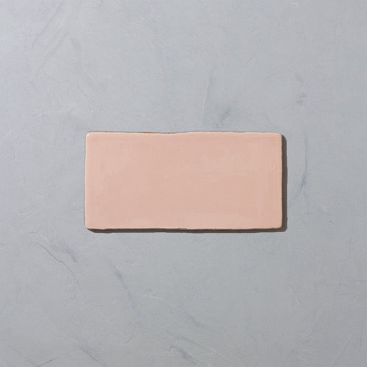 Blush Glazed Metro Tile