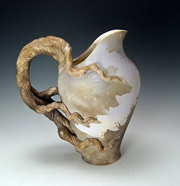 Branch Pitcher Ceramic Artwork by Bonnie Belt