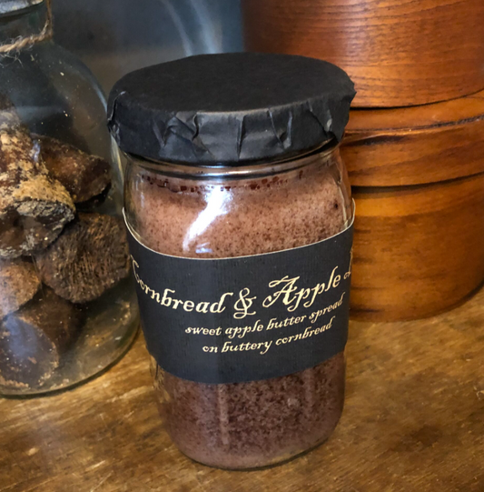 #BLCAB CORNBREAD & APPLE BUTTER  Jar Candle By Black Label Candles