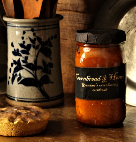 #BLCH CORNBREAD & HONEY Jar Candle By Black Label Candles