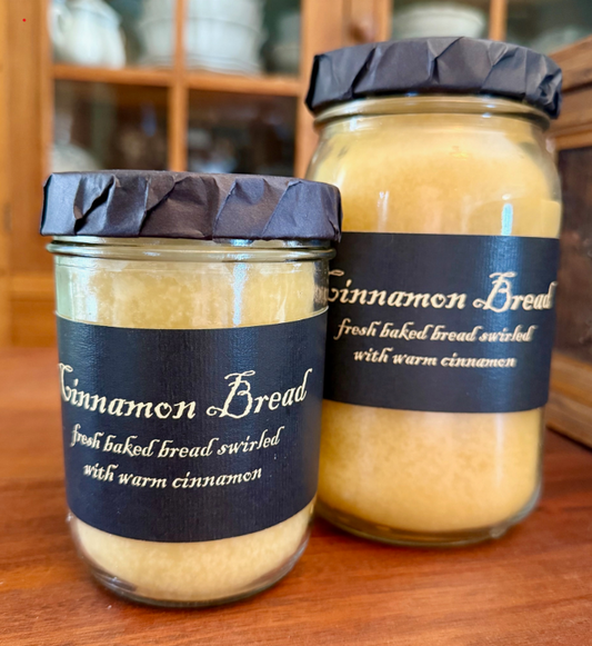 #BLCB CINNAMON BREAD Jar Candle By Black Label Candles