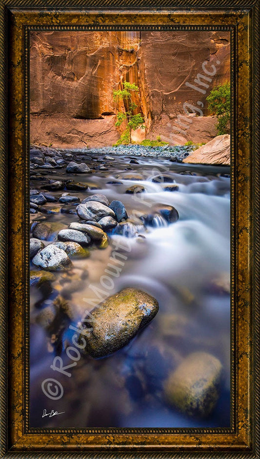 Blue Haven ¨C Framed Giclee Canvas by Dan Ballard