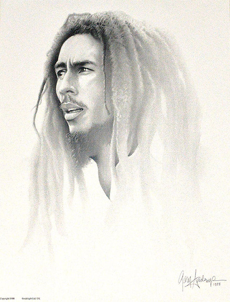 Bob Marley by Gary Saderup