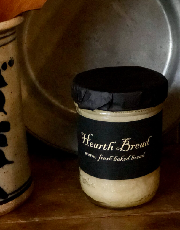 #BLHB HEARTH BREAD Jar Candle By Black Label Candles