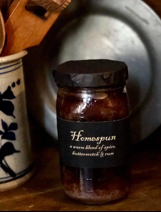 #BLH HOMESPUN Jar Candle By Black Label Candles