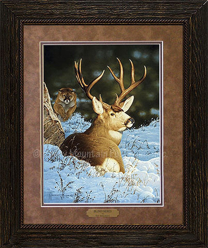 Blind Sided ¨C Framed Print by Tom Mansanarez