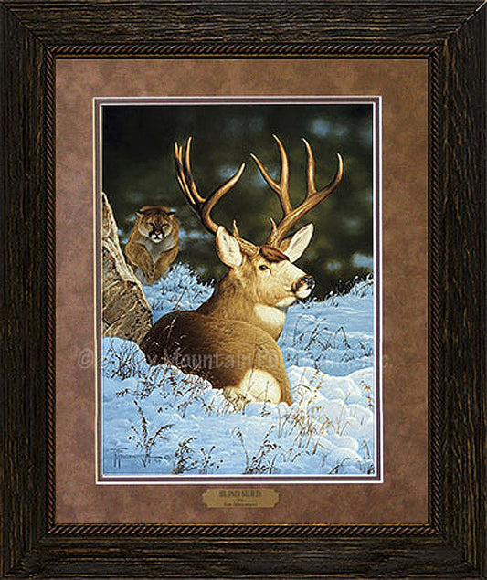 Blind Sided ¨C Framed Print by Tom Mansanarez