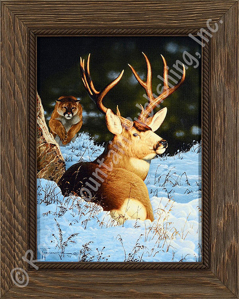 Blind Sided ¨C Framed Print by Tom Mansanarez