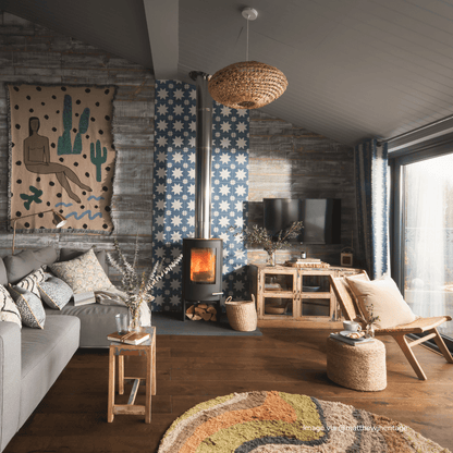 Blue Pradena Porcelain Tile