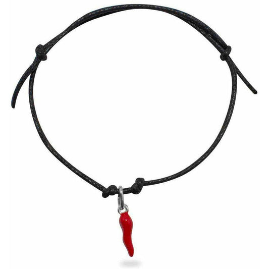Bracciale con Corno piccolo in Argento