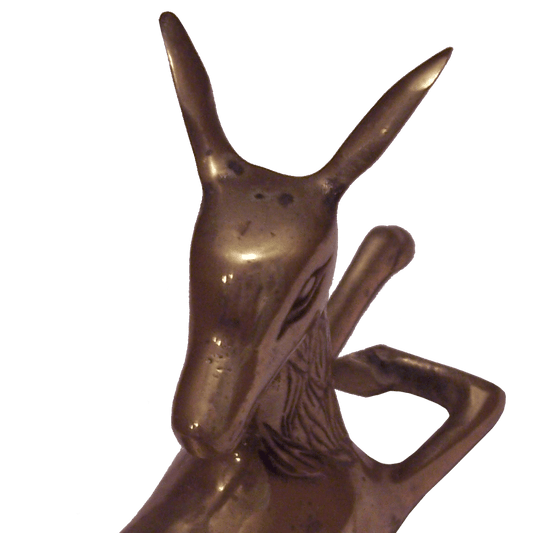 Brass Reclining Deer