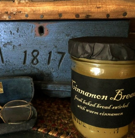 #BLCB CINNAMON BREAD Jar Candle By Black Label Candles