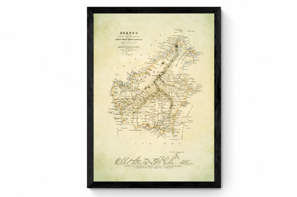 Borneo Map