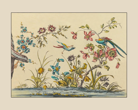 Botanical Bird Print