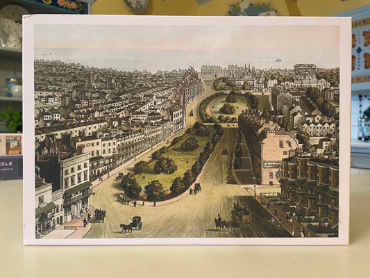 Brighton Bird's Eye View Jigsaw Puzzle - 1000 Pieces, Antique 1839 Map Design