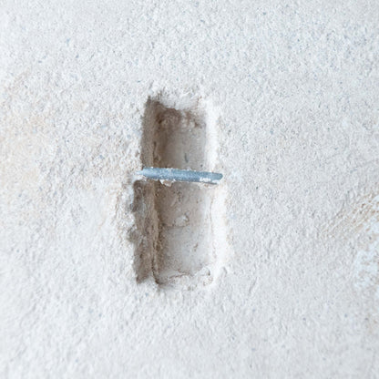Blueish Grotesque Fresco Painting