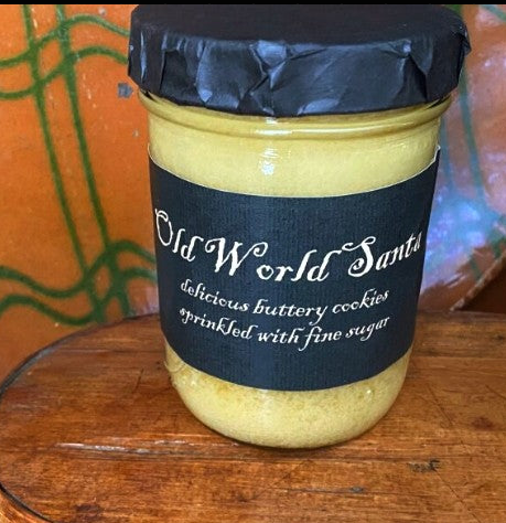 #BLWS OLD WORLD SANTA Jar Candle By Black Label Candles